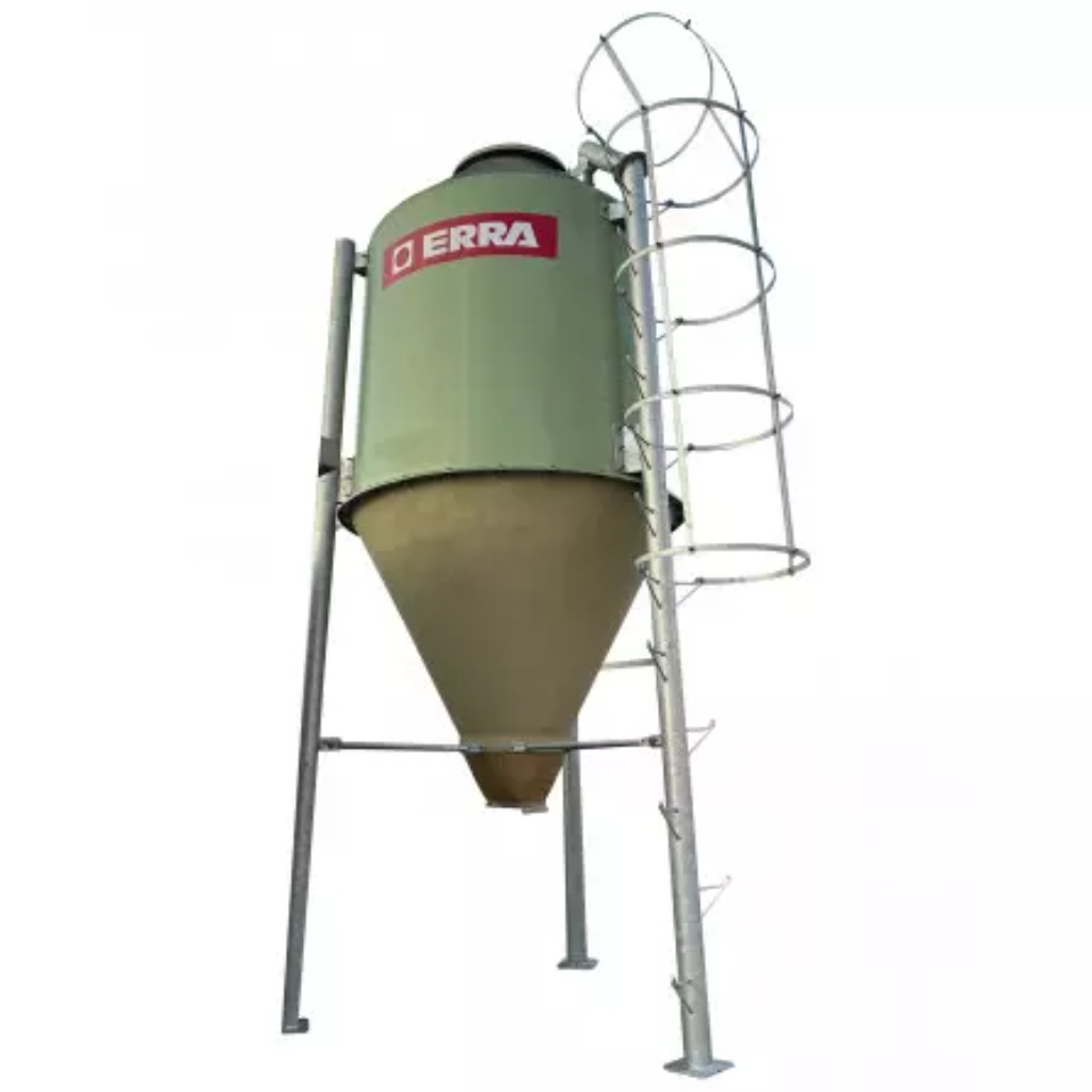2500 Kg green polyester silo